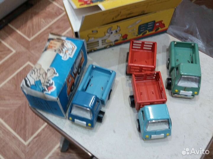 Железные машинки СССР новые в родных коробочках