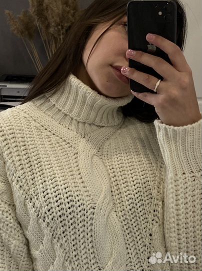 Удлиненный свитер