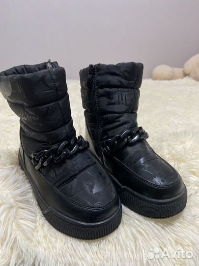 Дутики зимние для девочки