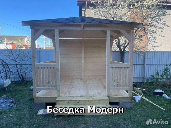 Беседки. Свыше 100 вариантов беседок