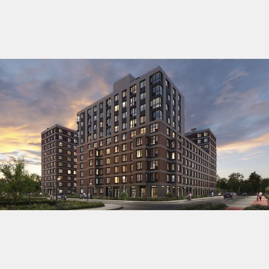 1-к. квартира, 46,2 м², 6/10 эт.