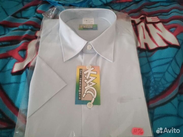 Рубашка школьная 158 для мальчика