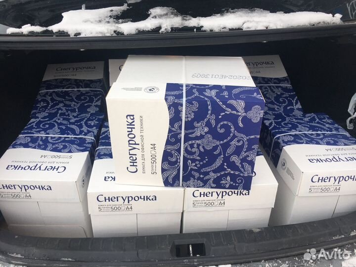 Бумага a4 снегурочка