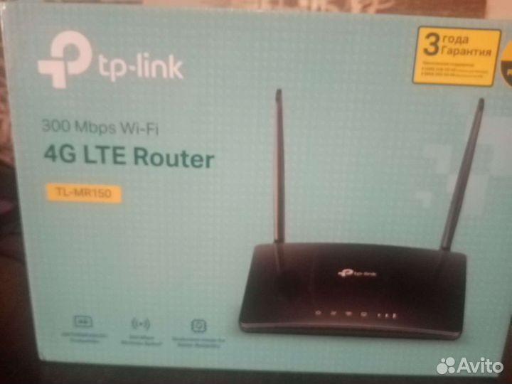 Wifi роутер с сим картой tp-link tl-mr150