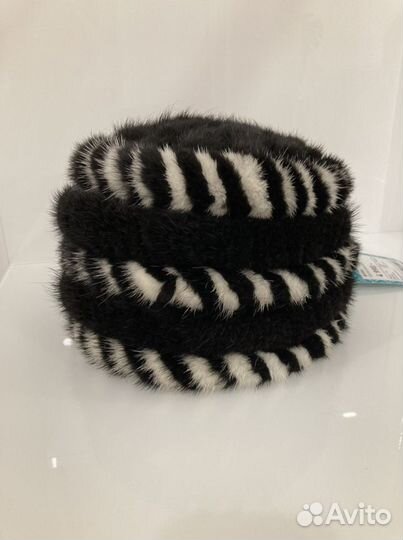 Шапка норковая женская