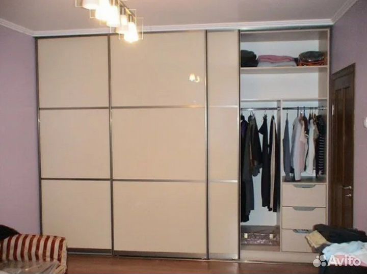 Гардеробная с фабрики