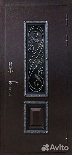 Входная металлическая дверь Броня Коттедж