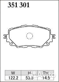 Dixcel Колодки S перед Mazda MX-5, Fiat 124 Spider