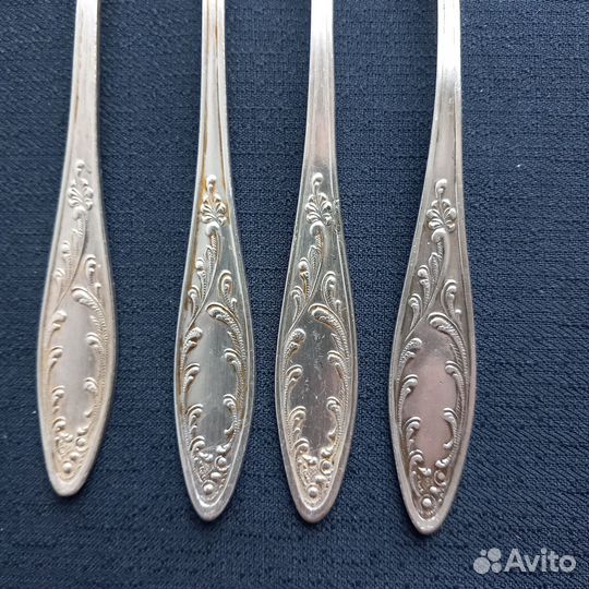 Вилки нержавейка и мельхиор СССР