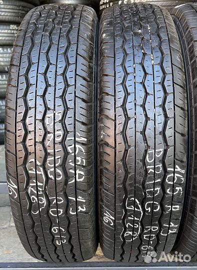 Шины 165R13 LT бу Bridgestone RD613 Steel