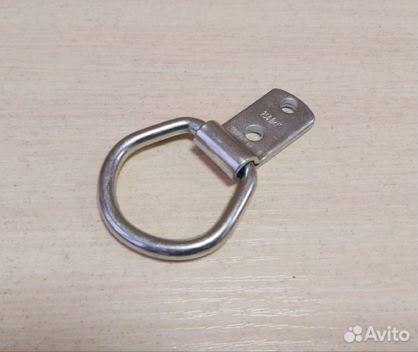 Петля крепления груза прицепа, два отверстия d 6мм