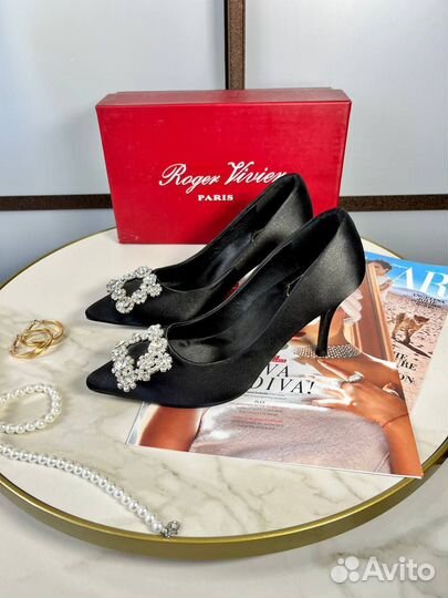 Туфли Roger vivier чёрные