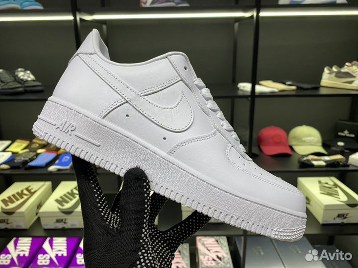 Кроссовки Nike Air Force 1 Low White Fresh Premium