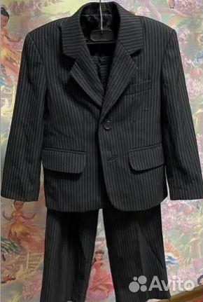 Костюм.комплект(7-8лет):жилет+брюки,пиджак+брюки