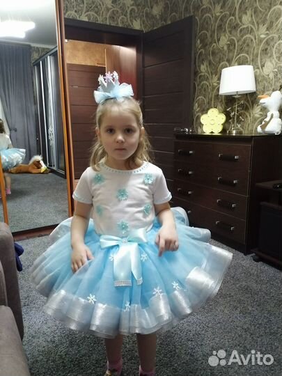 Детский костюм снежинки