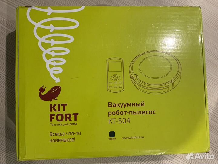 Робот-пылесос Kitfort 504