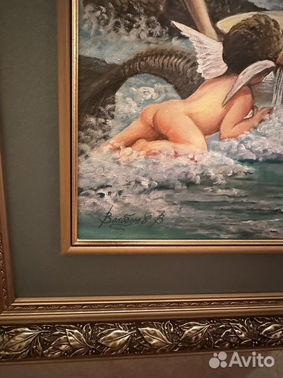 Картина маслом на холсте большая