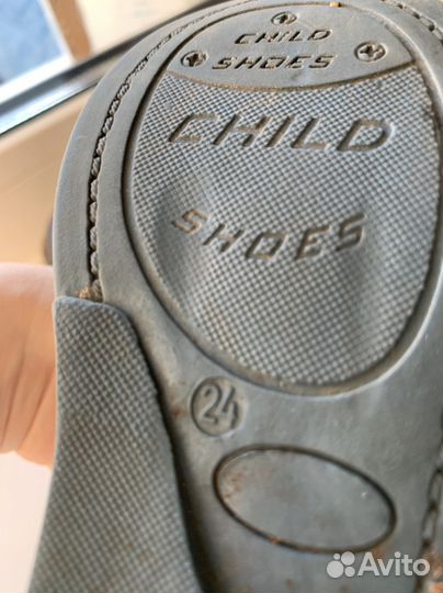 Демесизонные ботинки для девочки