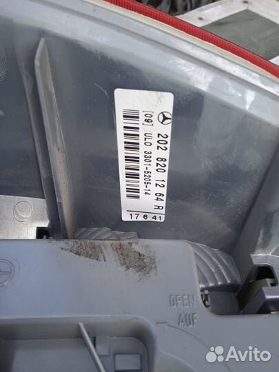 Фонарь задний правый mercedes w 202 C