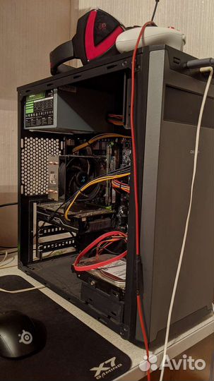 Игровой пк e5 2689/rx 574/24 RAM/HDD 1500 Гб