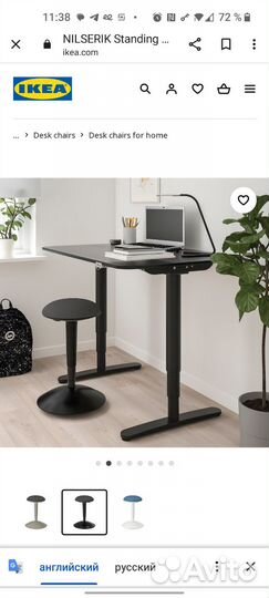 Стул Икеа нилсерик