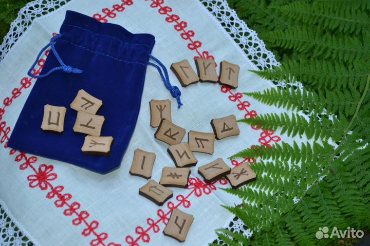 Руны славянские, набор в мешочке