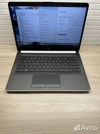 Современный Ноутбук Hp / Full HD / SSD / AMD