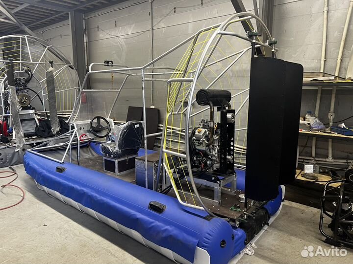 Аэролодка на 2 человека с двигателем Lifan 37 л.с