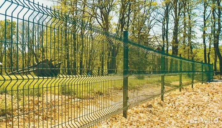 Забор из 3D сетки профессионально под ключ