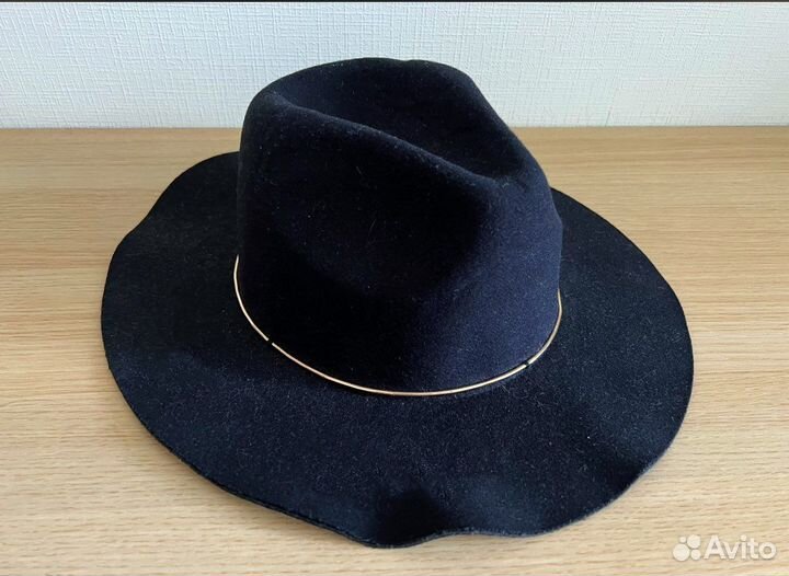 Шляпа женская фетровая