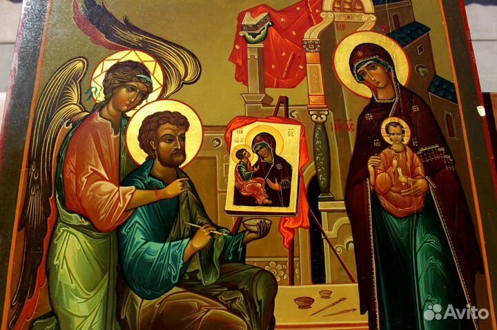 Икона Св. Лука Апостол Евангелист Иконописец 58*41