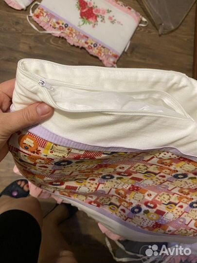 Бортики для детской кроватки