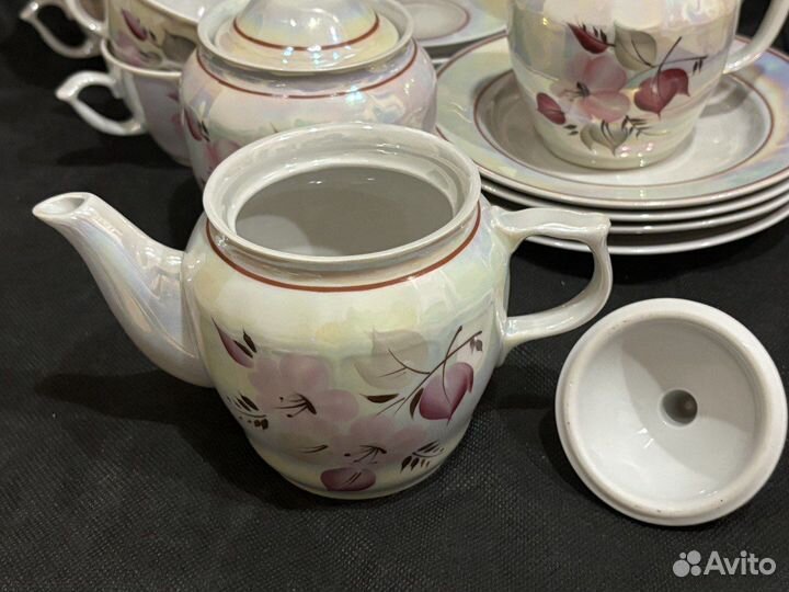 Чайный сервиз ручная роспись СССР