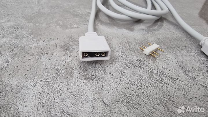 Новый Argb Кабель-удлинитель 3 PIN - 3 PIN 100 см