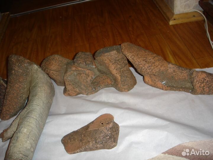 Керамика для аквариума.Светильник