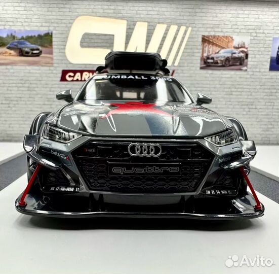 Коллекционная модель Audi RS6 DTM Avant 1:24