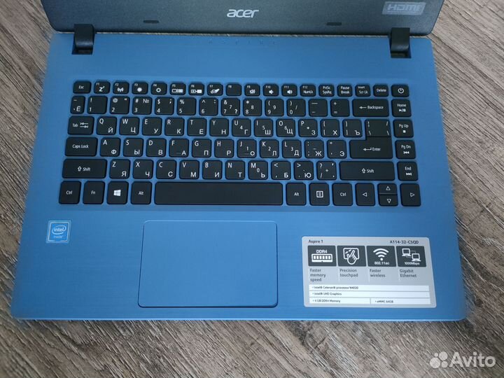 Acer A114-32 состояние нового