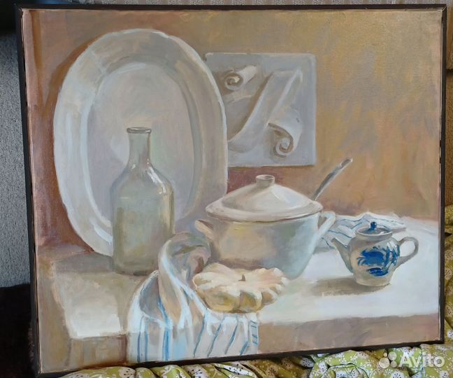Картина маслом на холсте натюрморт