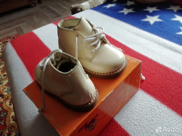 Ботиночки кожа