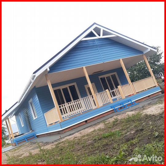 Фасад дома из сайдинга