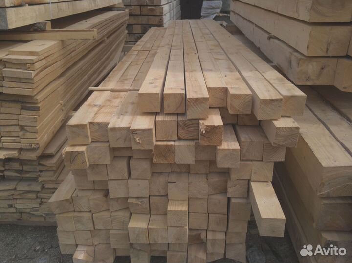 Брус из сосны для бань