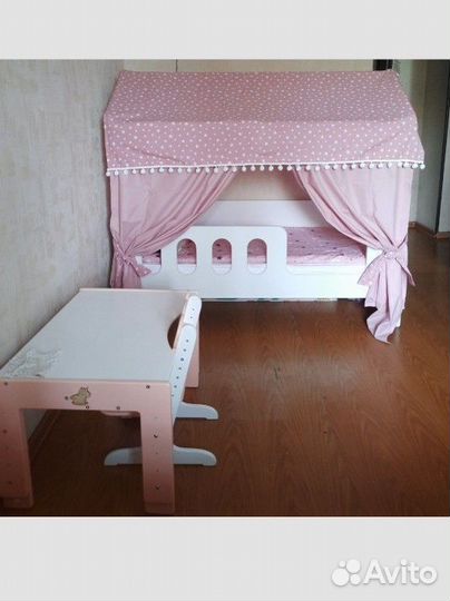 Детская кровать домик