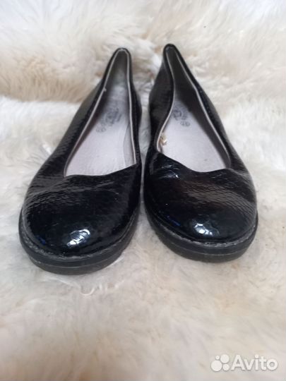 Балетки натуральная кожа 37