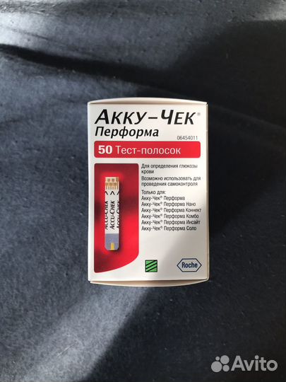 Тест полоски акку чек перформа