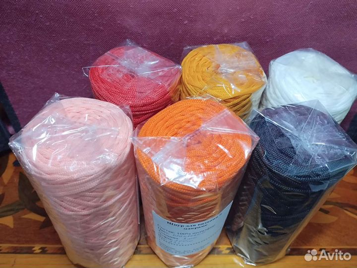 Полиэфирный шнур 3 мм. Бобины по 200 м или 300 м