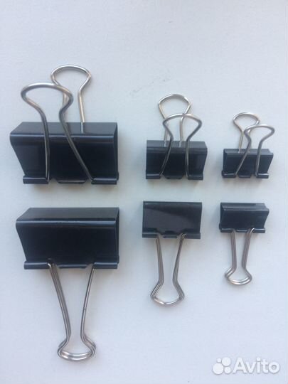 Скобы, скрепки, зажимы для бумаг, закладки, блоки