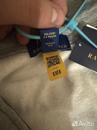 Polo ralph lauren зипка