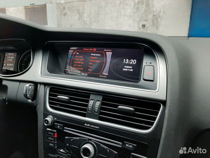 Штатная магнитoлa android для Audi А4 / Ауди А4