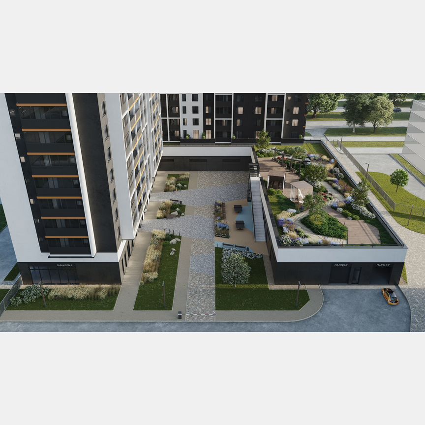 2-к. квартира, 54 м², 2/20 эт.