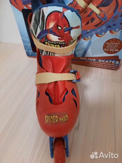 Роликовые коньки новые 33-36